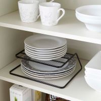 1Pcs Dish Drying Rack 2 Layer Tableware Storage Rack Closet Organizer Bowl Holder Plate Storage Shelf