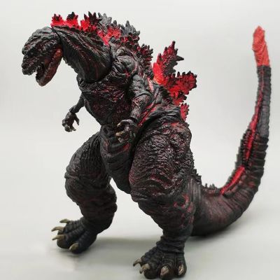2016 Shin Godzilla เวอร์ชันภาพยนตร์17Cm อะนิเมะตุ๊กตาขยับแขนขาได้โมเดล Gojira Figma ข้อต่อที่สามารถเคลื่อนย้ายได้ของขวัญของเล่นเด็กสัตว์ประหลาดไดโนเสาร์