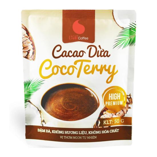 Cacao dừa cocoterry , thơm ngon - ảnh sản phẩm 1
