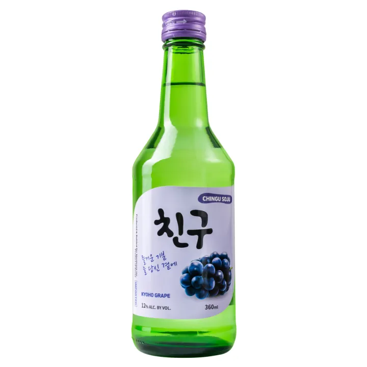 Chingu Kyoho Grape Soju 360ml Lazada PH