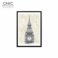 CHIC REPUBLIC BIG BEN/50x70,ภาพติดฝาผนัง  - สี หลากสี