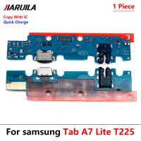 สำหรับซัมซุงกาแล็กซีแท็บ A7 Lite T220 T225เชื่อมต่อแท่นชาร์จ USB สายเคเบิลงอได้บอร์ดพอร์ต