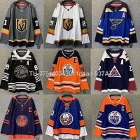 ♧▧ g40349011chao 037A เสื้อกีฬาเบสบอลแขนยาว ลาย Nhl Jersey Hockey Jersey ทรงหลวม ขนาดใหญ่ สไตล์ฮิปฮอป สตรีทแดนซ์ สําหรับผู้ชาย และผู้หญิง