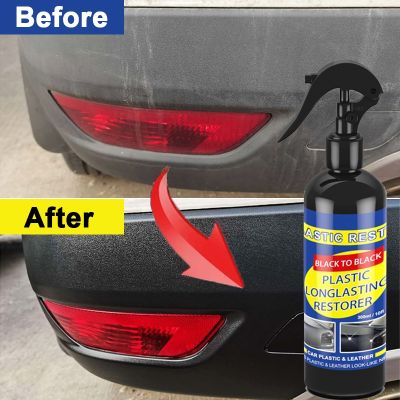 Plastic Restorer Back To Car Leather Cleaning Products And Repair Renovator