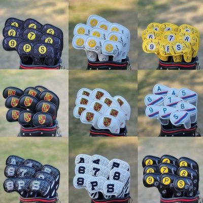 2023◈℡ PG smile porsche WGC pentagram core set of golf clubs set of rod head protective cap set of magnets