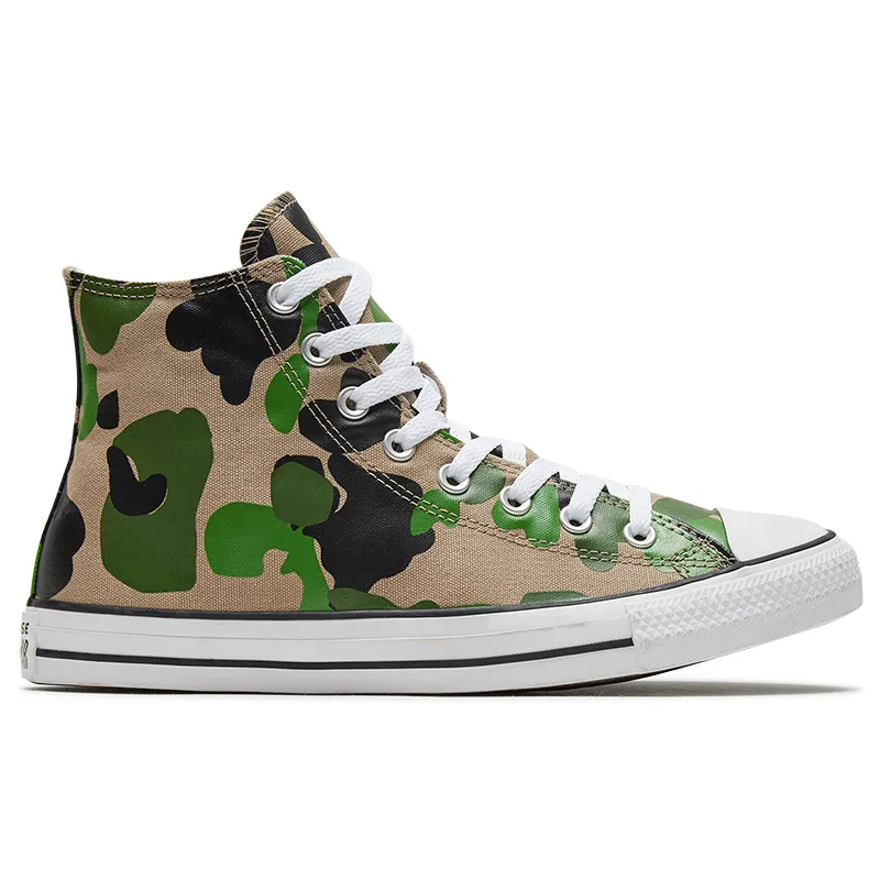 Converse official website flagship 2020 new men's and women's shoes army green neutral casual canvas shoes | Lazada PH