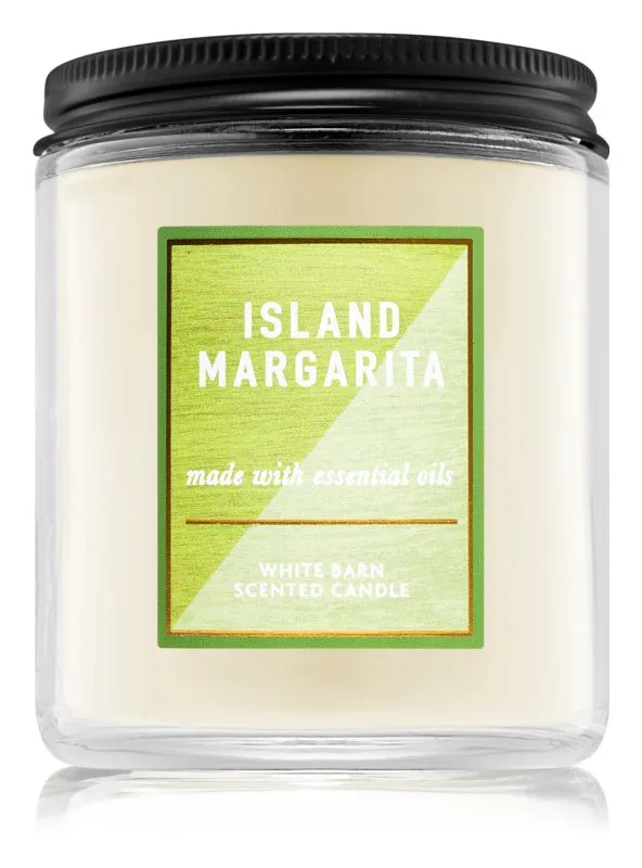 bath and body works margarita candle