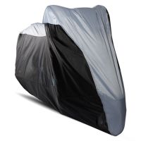 Motorcycle cover thickened double-layer rainproof sunscreen dustproof cover enlarged sleeve with keyhole Covers