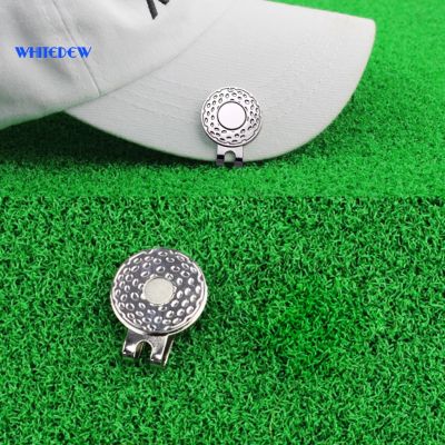 ஐ☁ [WTDA Stock] Magnet Marker Golf Ball Mark Alloy Golf Marker Hat Clip Cap Clips Ornament