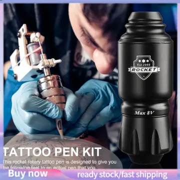 Professional Tattoo Kit 2 Machine Tattoo 6 Color Inks Power Supply