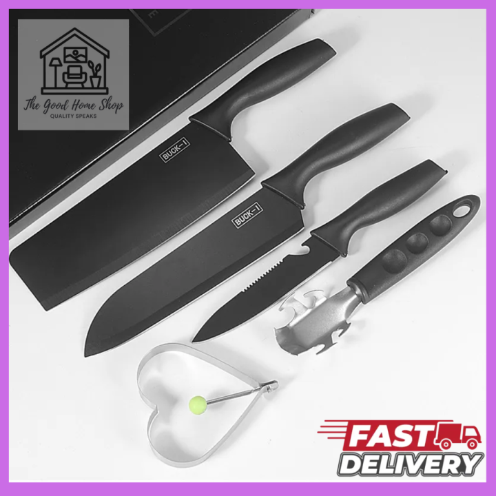 5pcs Knife Set Stainless Steel Knife Set Buck Knives Buck I 5pcs