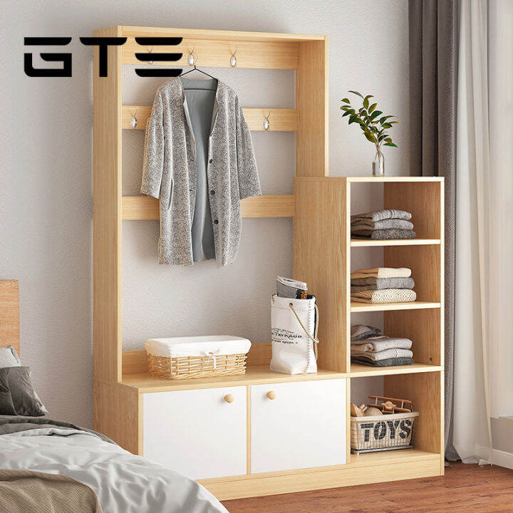 GTE Coat Rack Bedroom Simple Modern Space Saving Vertical Luxury