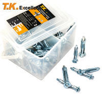 70 Pcs Molly Bolt Hollow Drive Wall Anchor Screws 8*46mm+11*50mm Assortment ชุด-g0g