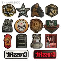 ✖ 3D PVC Patch Embroidery Cloth Sticker Luminous Morale Badges on Backpack Military Tactical Patch Rubber Hook Loop Armband