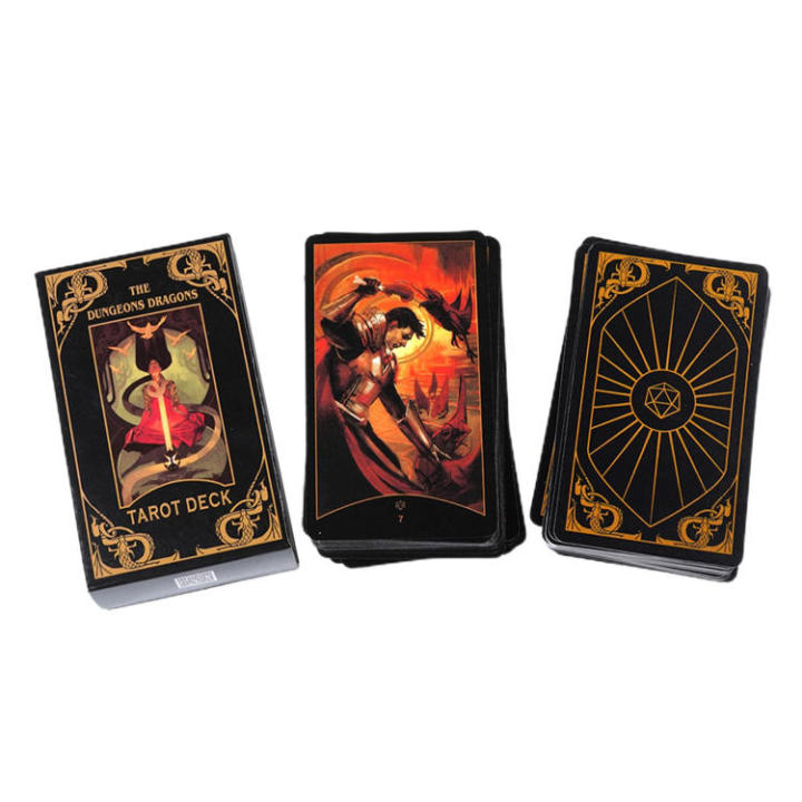 Dungeons Dragons Tarot Deck Interesting Fortune Telling Game Predict ...