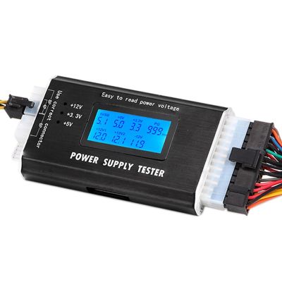 【support】 Huilopker MALL 1 PCS 20/24 4/6/8 PIN 1.8 "LCD คอมพิวเตอร์ PC Power Tester สำหรับ SATA,IDE,HDD,ATX,ITX,BYI Connectors