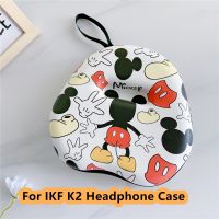 【Discount】   For IKF K2 Headphone Case Trendy Cartoon Series Jingle cat for IKF K2 Headset Earpads Storage Bag Casing Box