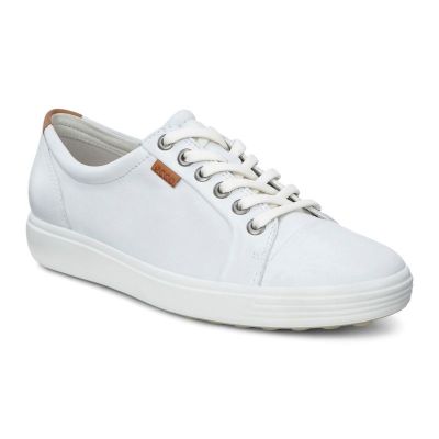 ECCO รองเท้าหนังผู้หญิงรุ่น SOFT  7 W White