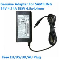 2ปี Original A5814 FPN A5814 DSM 14V 4.143A 4.14A 58W AC Adapter สำหรับ SAMSUNG T24C730ND T24C550ND T27C350EW LCD Power Charger