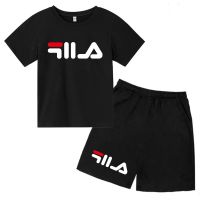 Childrens T-shirt Summer Suit Girl Charming Shirt Boy Shorts Sportswear Baby Toddler 3-14 Years Old Sunshine Brand Lounge Wear