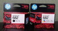 HP 682 Black+682Tri-color PACK ดำ+สี แท้ศูนย์+ของใหม่คุณภาพ100%