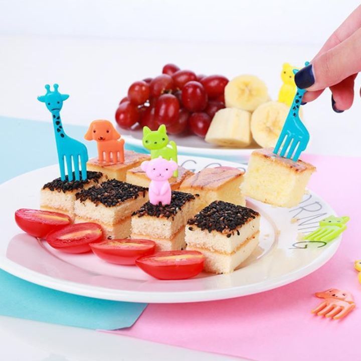 52pcs-cute-mini-farm-cartoon-food-picks-children-snack-cake-dessert-food-fruit-forks-lunch-bento-accessories-party-decor
