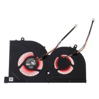 Wili Laptop GPU CPU Cooling Fan for MSI GS63VR GS63 GS73 GS73VR MS-17B1 Stealth Pro CPU BS5005HS-U2F1 GPU BS5005HS-U2L1 Cooler