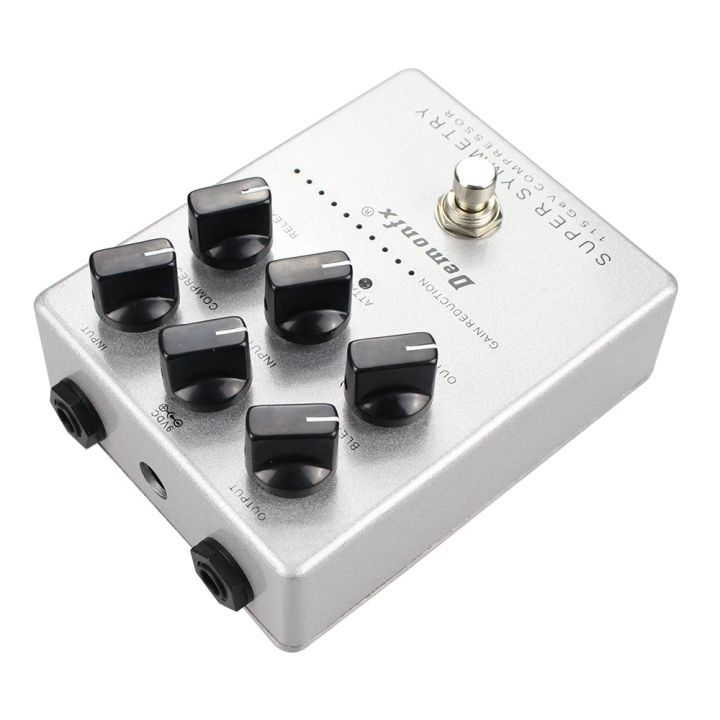 ใหม่-demonfx-microtubes-a7k-analog-bass-preamp-bass-effect-pedal-overdrive-preamp-compressorhigh-คุณภาพ-microtubes-a7k