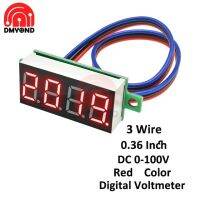 เครื่องวัดระยะเครื่องวัดโวลต์มอเตอร์ไซด์รถยนต์12V 0-100V,36มิเตอร์วัดไฟ Dc มอเตอร์ไซด์รถยนต์ Moto