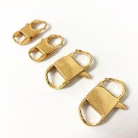 Top Quality 10/50/100Pcs 22/26/32Mm Gold Color Solid Stainless Steel Lobster Clasps DIY Findings Lot