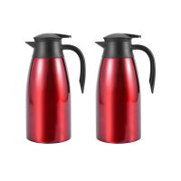 304 Stainless Steel 2L Thermal Flask Vacuum Insulated Water Pot Coffee Tea Milk Jug Thermal Pitcher for Home And Office