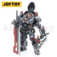 JOYTOY 1/18ตุ๊กตาขยับแขนขาได้กองกำลังจู่โจมจู่โจมอัศวินเหล็กออบซิเดียนแบบ Gratis Ongkir