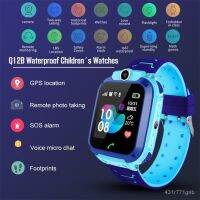 DEK นาฬิกาเด็ก นาฬิกาโทรศัพท์ Q12 Kids SmartWatch Waterproof Phone Watch ติดตามตำแหน่ง ถ่ายรูป ใส่ซิม SOS Anti Lostgood GaK3 นาฬิกาเด็กผู้หญิง  นาฬิกาเด็กผู้ชาย