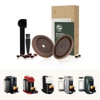 【YF】 Tampa Reutilizável Vertuo Silicone Cap Adequado para Nespresso Vertuo Cápsulas Recarregadas Uso Doméstico Filtro De Café Cozinha