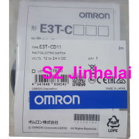 ERTU สวิตช์โฟโตอิเล็กทริกทรงกระบอกแบบ12-24VDC 2เมตรของแท้รุ่นใหม่ของ OMRON E3T-CD11ขายดี