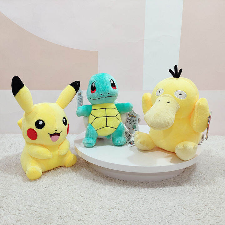 hot-ตุ๊กตา-aogel-pikachu-keda-duck-plush-toy-poke-dream-series-doll-jenny-turtle-doll-gift