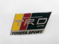 สติ๊กเกอร์อลูมิเนียมโลโก้ Toyota TRD