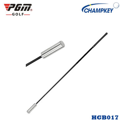 Champkey อุปกรณ์ฝึกซ้อมวงสวิงหัวเหล็ก สีดำ ขนาด 100 cm (HGB0177) Hellafar Golf Swing Trainer