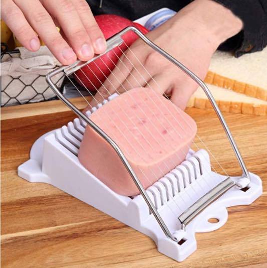 Spam Slicer Luncheon Meat Slicer Canned Meat Cutting Machine with