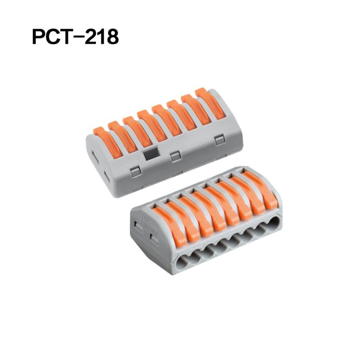 Eectrical สายเคเบิลบัดกรีขั้วต่อขั้วต่อแบบกด-In ขั้วต่อสายไฟเร็วอเนกประสงค์สำหรับการเชื่อมต่อสายเคเบิล