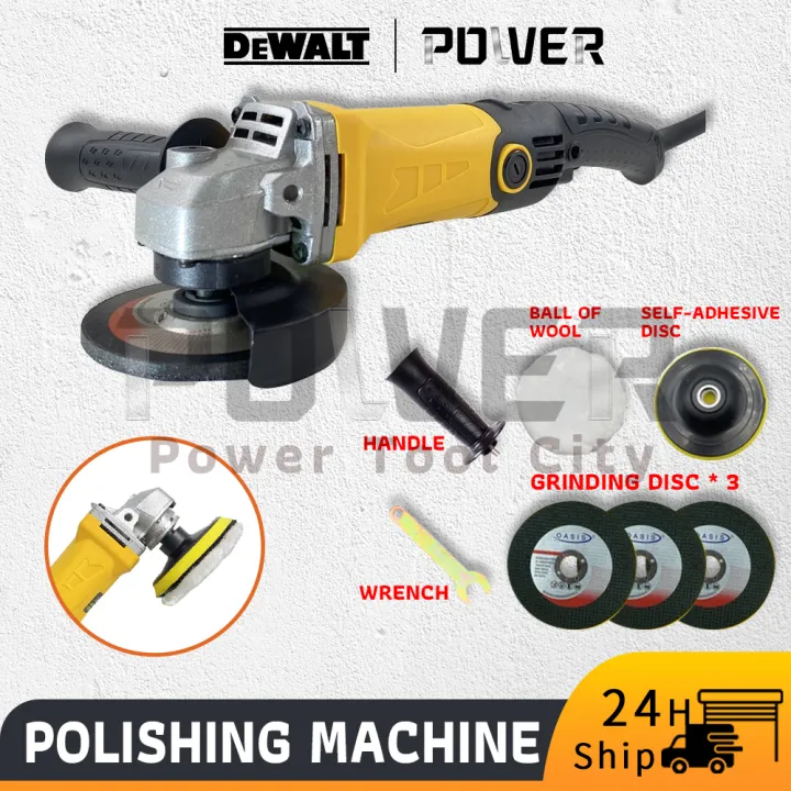 DeWALT 1000W Electric Angle Grinder / Polisher Long handle polishing