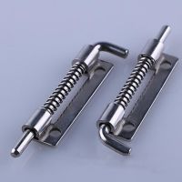 【LZ】►  Door Bolts Perforated Spring Industrial Cabinet Flat Welding Power Distribution Cabinet Door Latch pestillo puerta