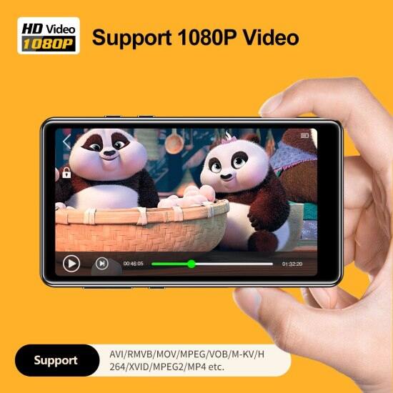 Suporte a máy nghe nhạc mp3 bluetooth com máy nghe nhạc lossless âm thanh - ảnh sản phẩm 6