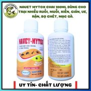 Navet MYTOX chai 100ml Dùng cho trại nhiều Ruồi, Muỗi, Kiến, Gián, Ve, Rận