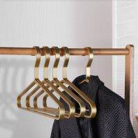 5Pcs Clothes Hanger High Quality Aluminum Alloy Trousers Hangers With Clips Multiftional Wardrobe Organizer Storage Racks