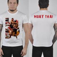 เสื้อยืดการต่อสู้การฝึกอบรม MMA มวยไทยลายเครื่องบินรบแบบกำหนดเองเสื้อยืดแฟชั่นผ้าฝ้าย100% พิมพ์ลายตลกท็อปส์ซูคอรอบใหม่ฤดูร้อน