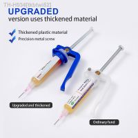 ❐ Solder Paste Booster Welding Oil Needle Barrel Extruder Glue Gun For Circuit Board Repair Propulsion Tool Soldering Accessories