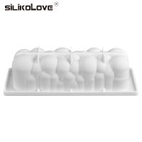 New Product SILIKOLOVE 3D Cloud Series Silicone Mold Art Cake Mould DIY Homemade Baking Tools Bule Spiral Desserts Mousse Mold