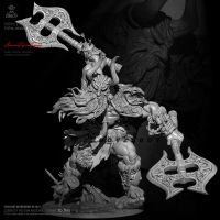 110mm Resin model kits figure colorless and self-assembled TD-2810