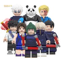 卍 ชุดของเล่นตัวต่อ อนิเมะ Jujutsu Kaisen Gojo Satoru Minifigs ของขวัญ สําหรับเด็ก